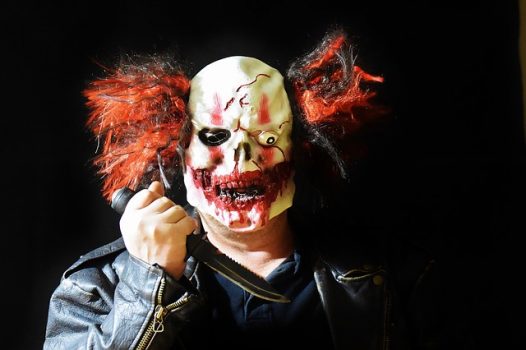 asesino payaso psicopata