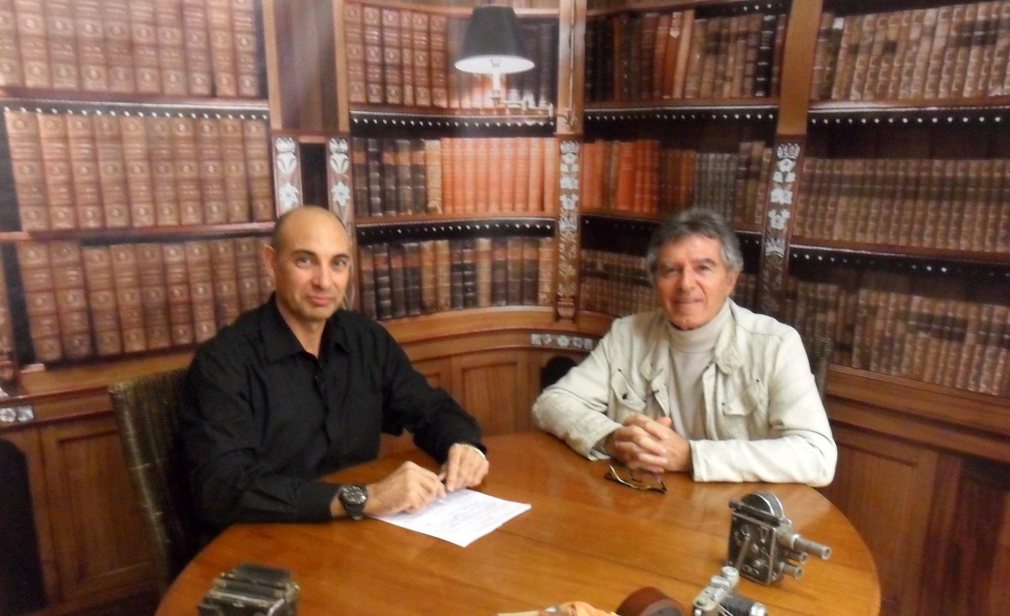 El Lobo Estepario: Raúl Tristán entrevista a Ángel Sanz Goena